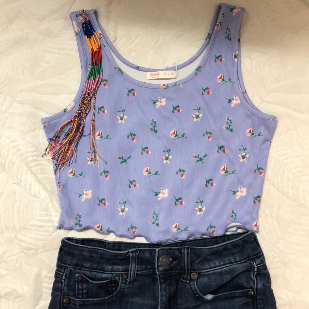 Rowme cropped tank
